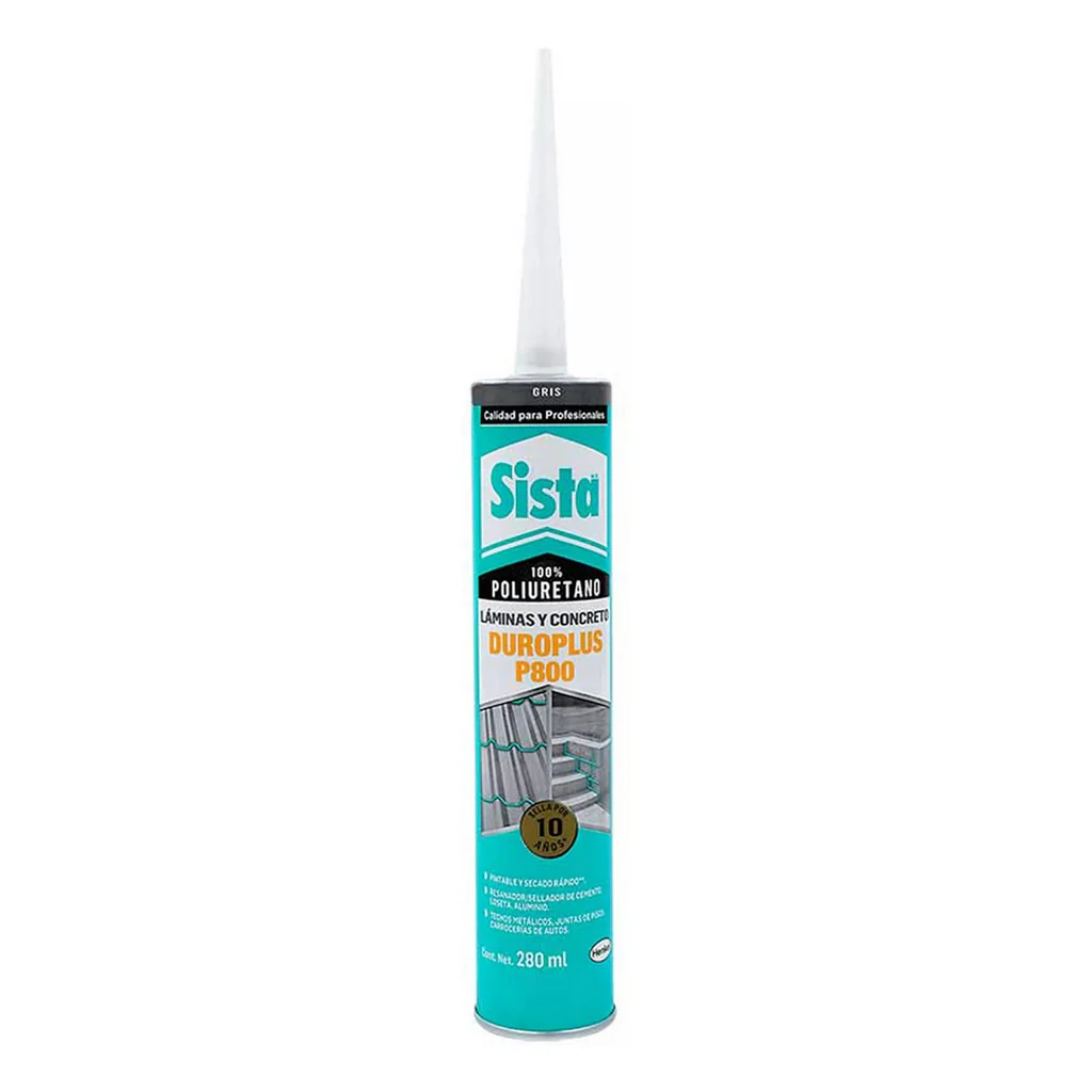 POLIURETANO TUBO SISTA GRIS 280ML (2844327)