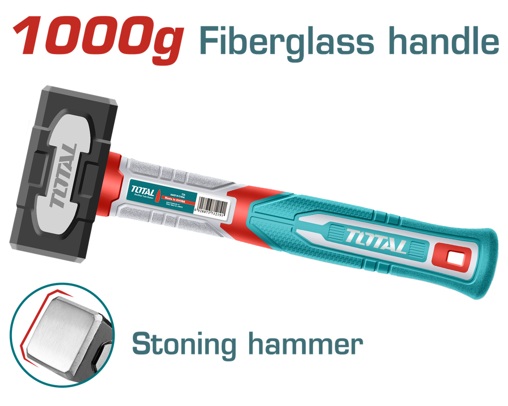 PORRA 2,2LB HIERRO MANGO FIBRA DE VIDRIO SUPER TOTAL (THSTH61000)