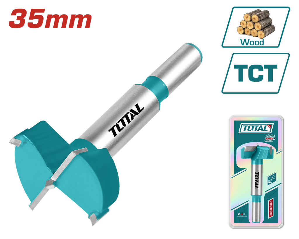 BROCA FORSTNER 3/64" 35MM SUPER TOTAL (TAC180351)
