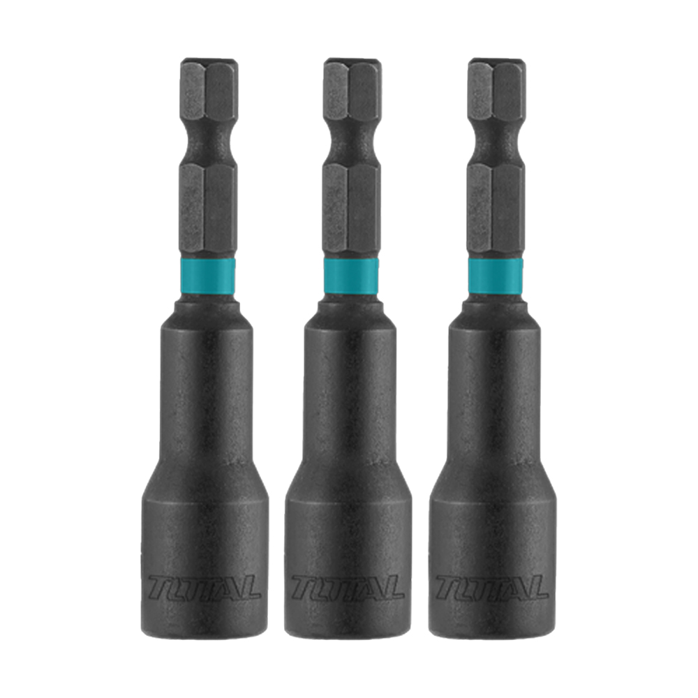 COPA TORNILLO  1/4" IMANTADA JUEGO X 3 PZS  INDUSTRIAL SUPER TOTAL (UTAC270631)