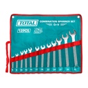 LLAVE MIXTA JUEGO X 12 PZS 6-32MM CRV INDUSTRIAL SUPER TOTAL (THT1022121)