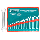 LLAVE BOCA FIJA JUEGO X 12 PZS 6-32MM CRV INDUSTRIAL SUPER TOTAL (THT1023121)