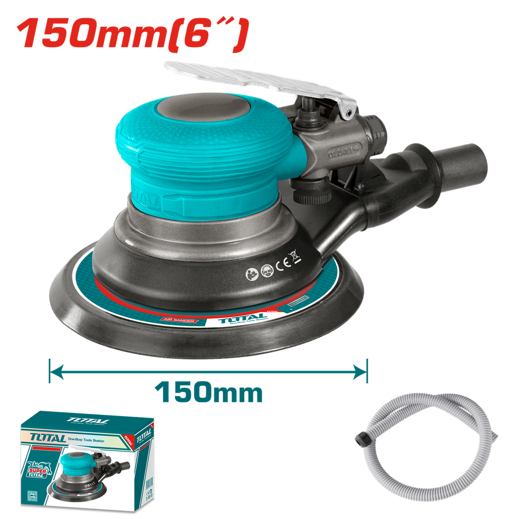 LIJADORA NEUMÁTICA ROTO ORBITAL 6″ INDUSTRIAL SUPER TOTAL (TAT91512)