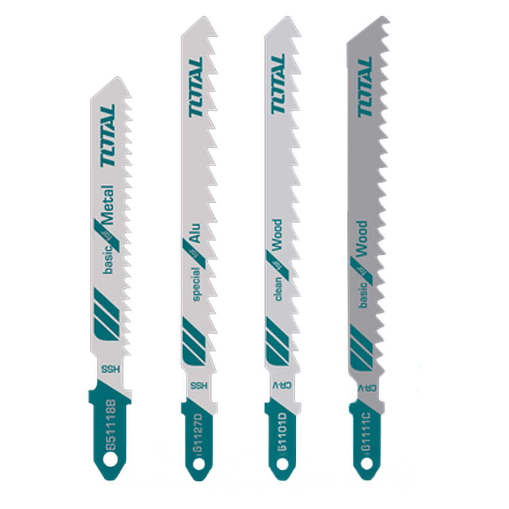 SET DE SEGUETA SIERRA CALADORA X 8 PCS PARA MADERA Y METALES SUPER TOTAL (TACSD7386)