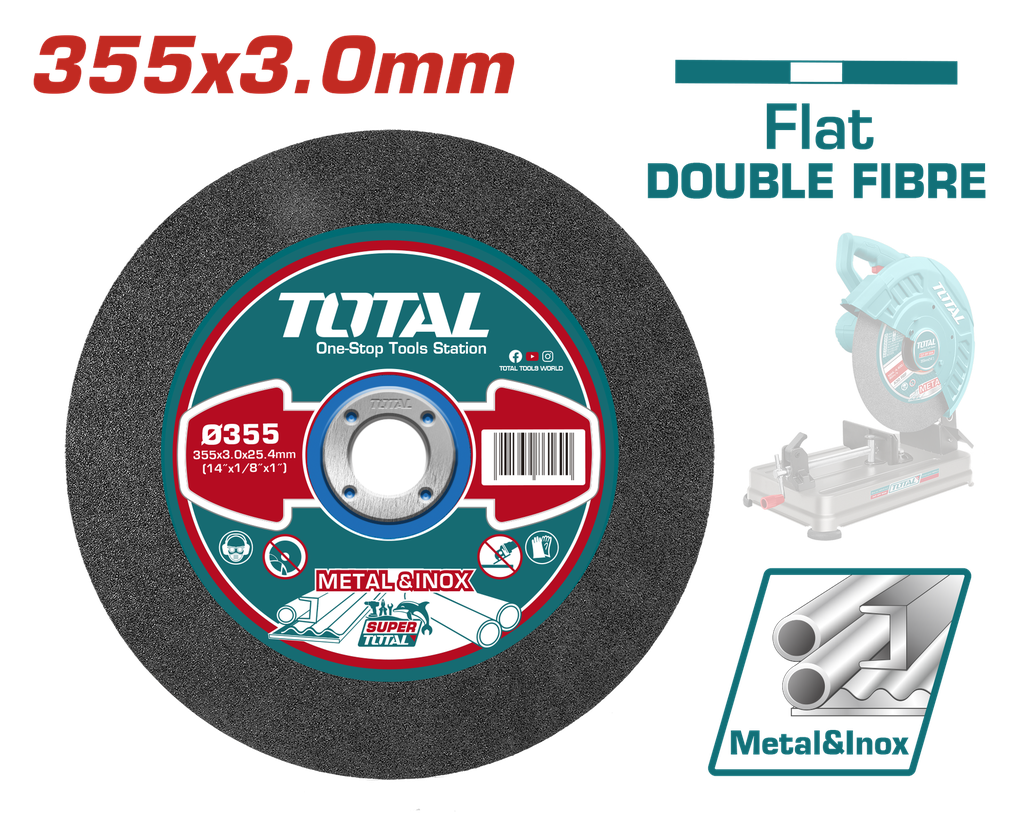 DISCO CORTE METAL 14"  SUPER TOTAL (TAC2303558)