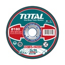DISCO CORTE METAL/ACERO INOXIDABLE 7" CENTRO CONCAVO SUPER TOTAL (TAC2161802)