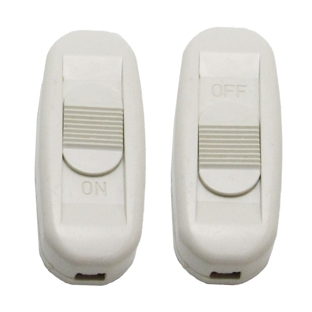 INTERRUPTOR CORREDIZO PARA LAMPARA BLANCO (1033)