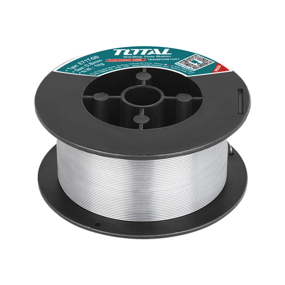 SOLDADURA FLUX-CORED WIRE MIG 0,8MM (ROLLO X 1KG) SUPER TOTAL (TEWSFC081001) 