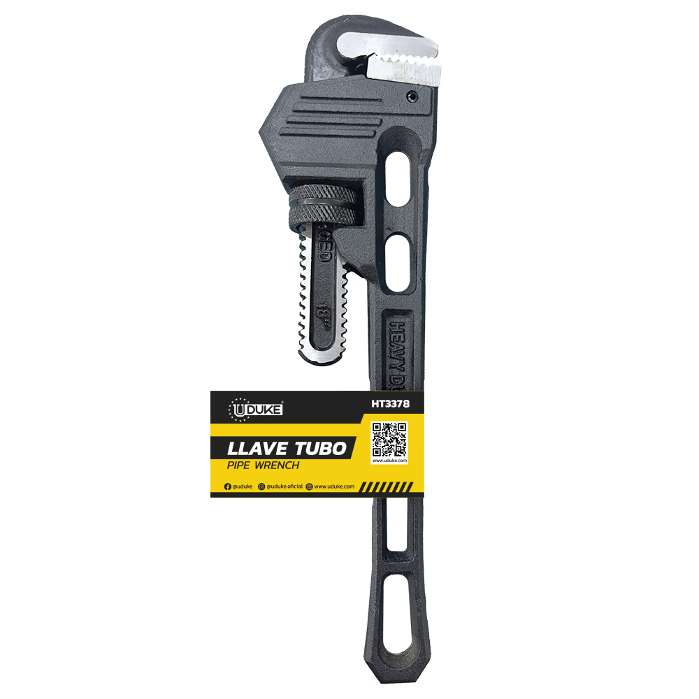 LLAVE TUBO NEGRO 18" (HT3378) UDUKE