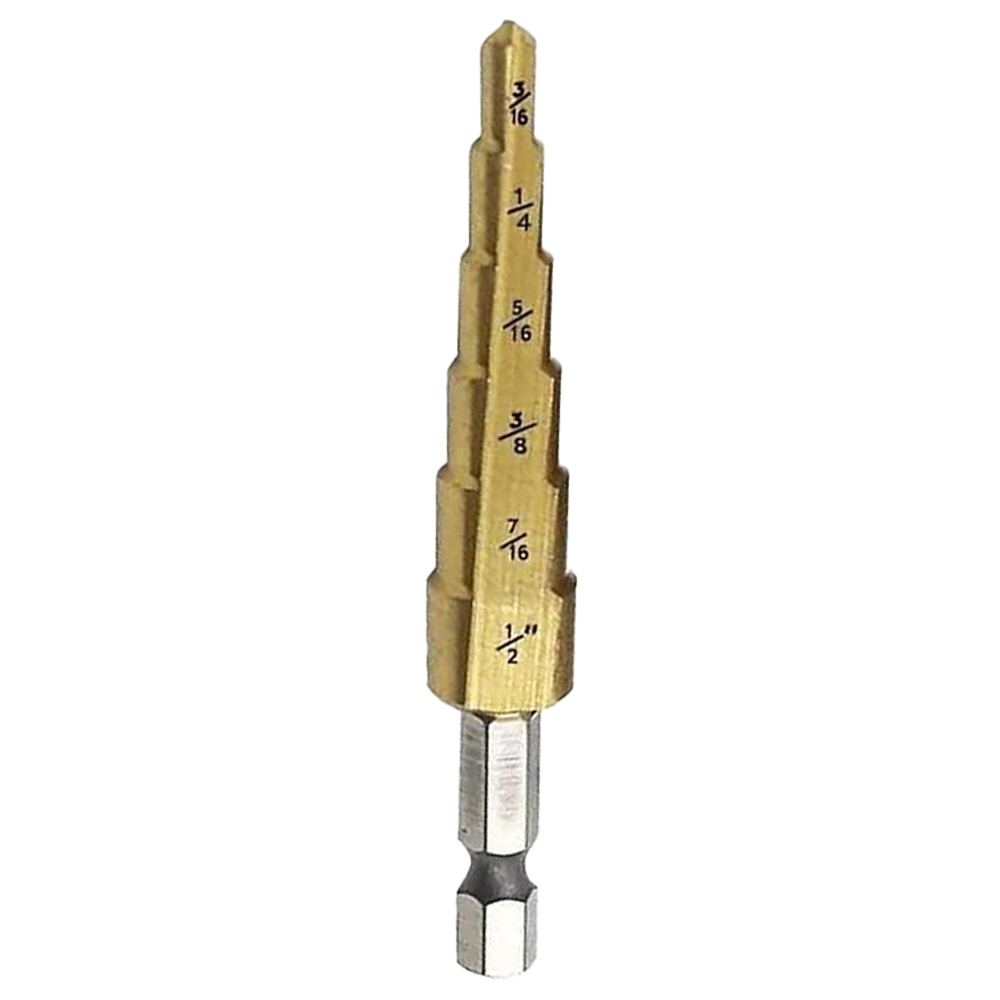 BROCA ESCALONADA 3/16"-1/2" UDUKE (HT3238)