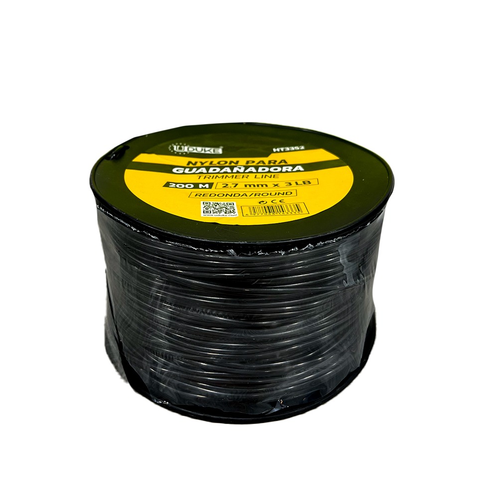 NYLON PARA GUADAÑADORA 2.4MM X 200M GRIS UDUKE  (HT3352)
