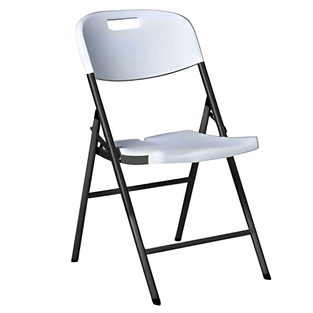 SILLA PLEGABLE BLANCA HT (HT3451)