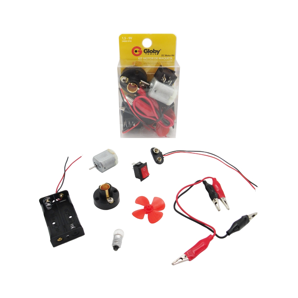 KIT ESTUDIANTIL DE MOTOR PARA MAQUETA (GLT-8P)
