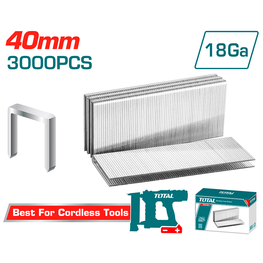 GANCHO GRAPADORA 40MM PARA USAR EN (TCSNLI6005, TCSNLI6008)  INDUSTRIAL SUPER TOTAL (TAC918403)