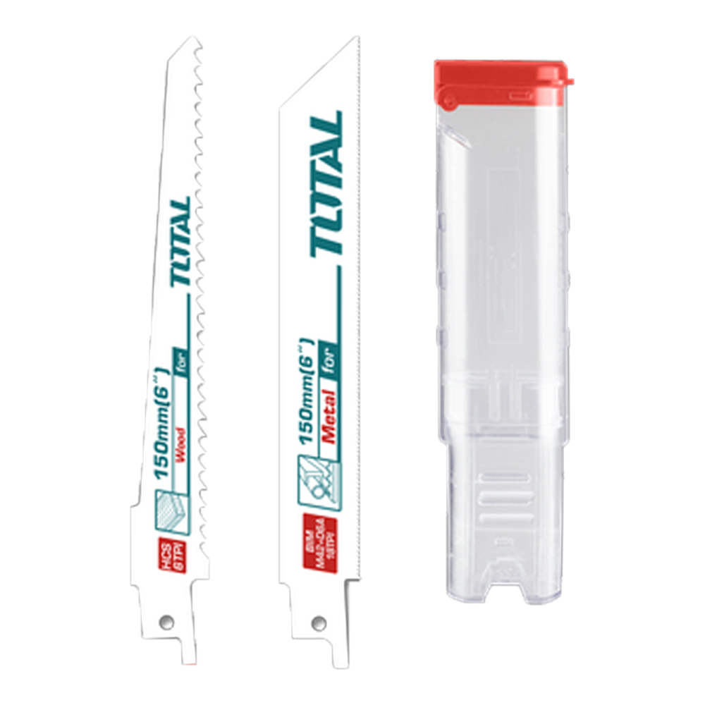 SET DE SEGUETA SIERRA SABLE  6" X10PCS PARA METALES TOTAL (TAC521002)