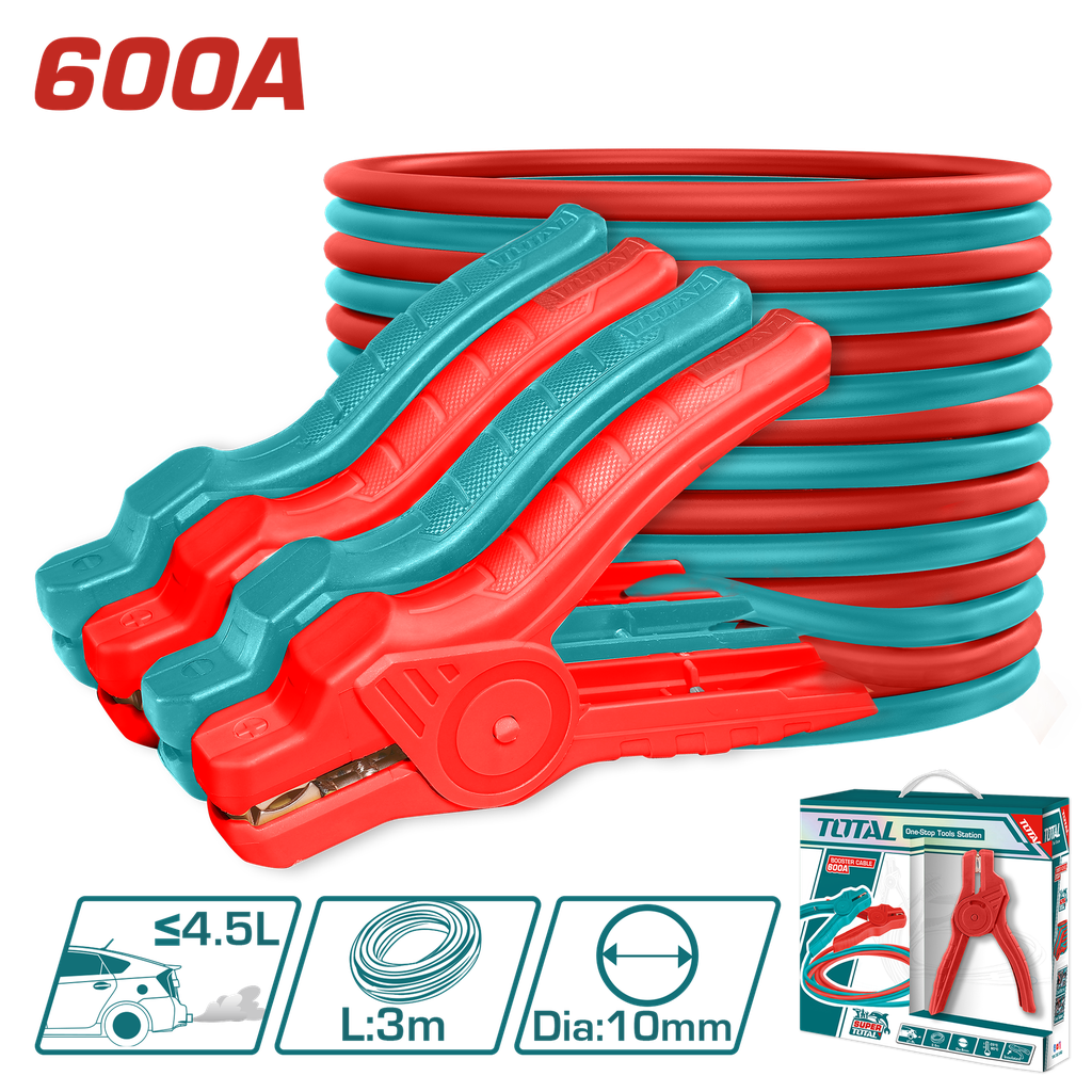 CABLE INICIO BATERIA 600AMP 3MTS TOTAL (PBCA16008)