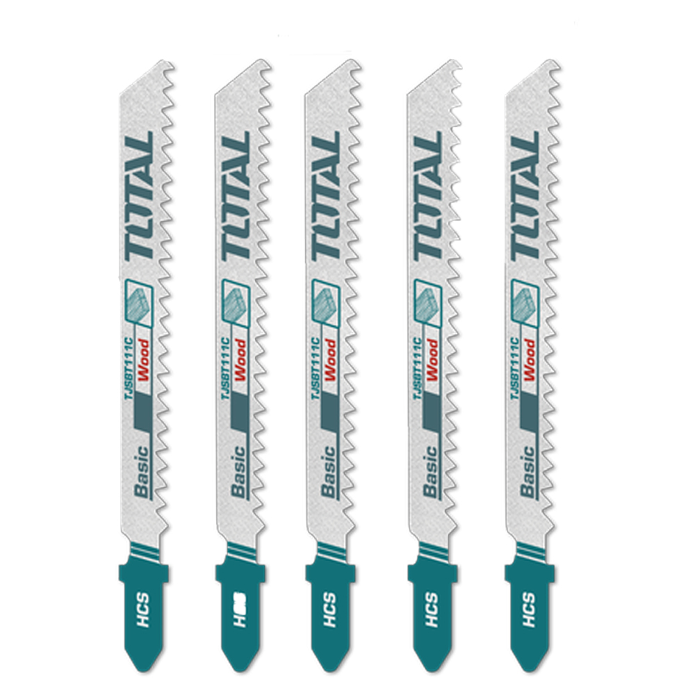 SET DE SEGUETA SIERRA SABLE  X5PCS PARA MADERA  SUPER TOTAL (TJSBT111C)