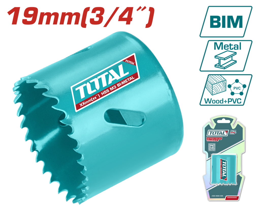 SIERRA COPA BIMETAL 3/4" SUPER TOTAL (TAC410191)