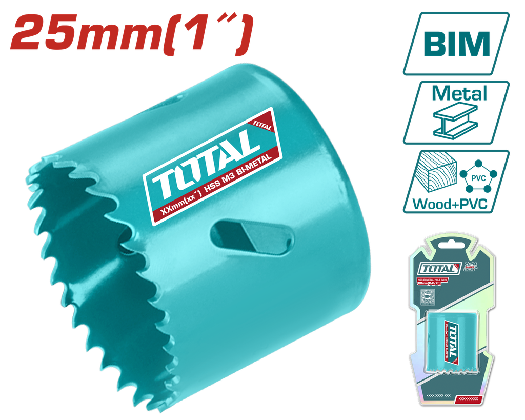 SIERRA COPA BIMETAL 1" SUPER TOTAL (TAC410251)