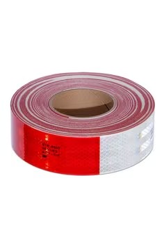 CINTA REFLECTIVA 3M DIAMOND GRADE PARA MARCACION DE VEHICULOS BLANCA/ROJA 45.7 MTS (75030242244) (SERIE 983)
