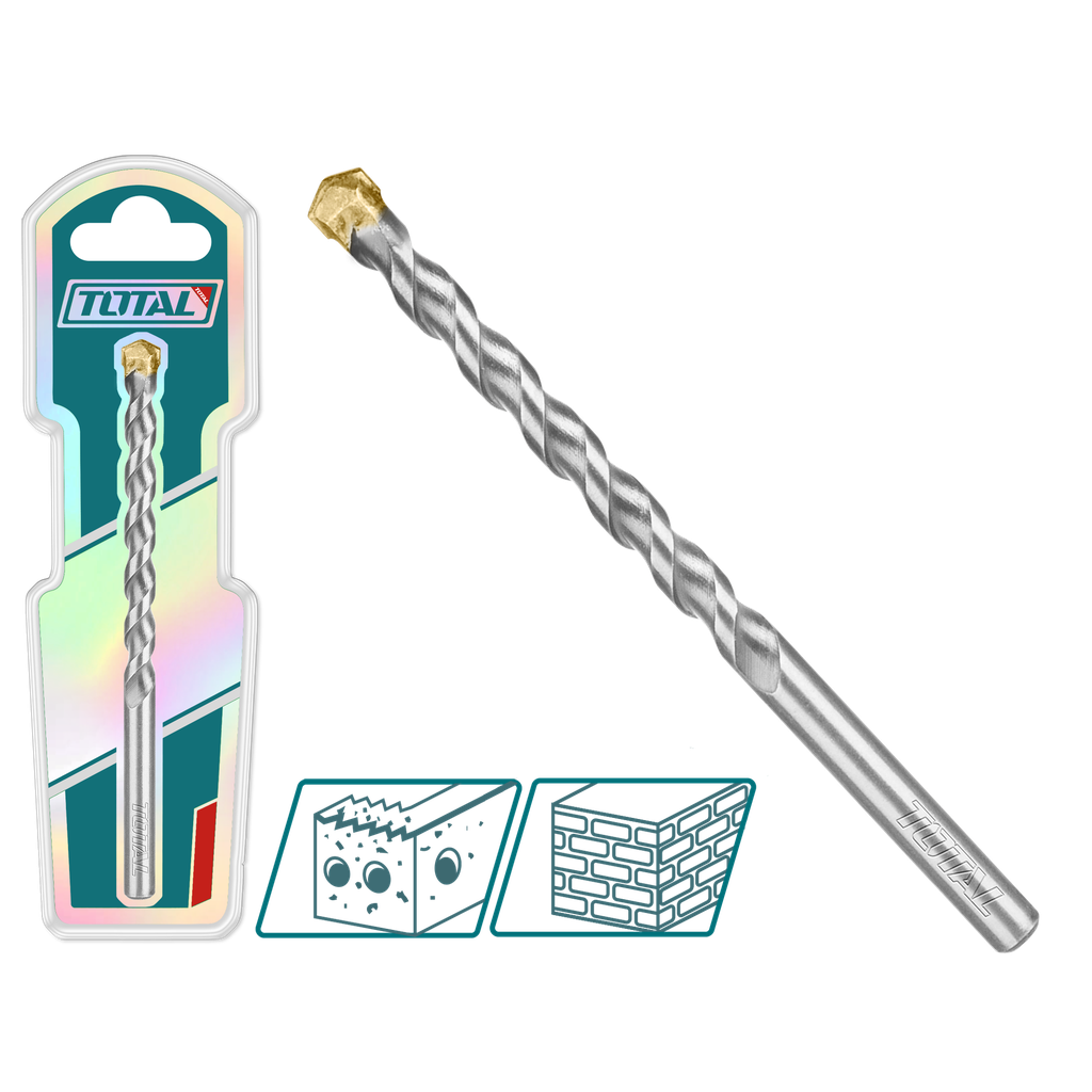 BROCA MURO 1/4 X 6"  INDUSTRIAL SUPER TOTAL (UTAC2601042)