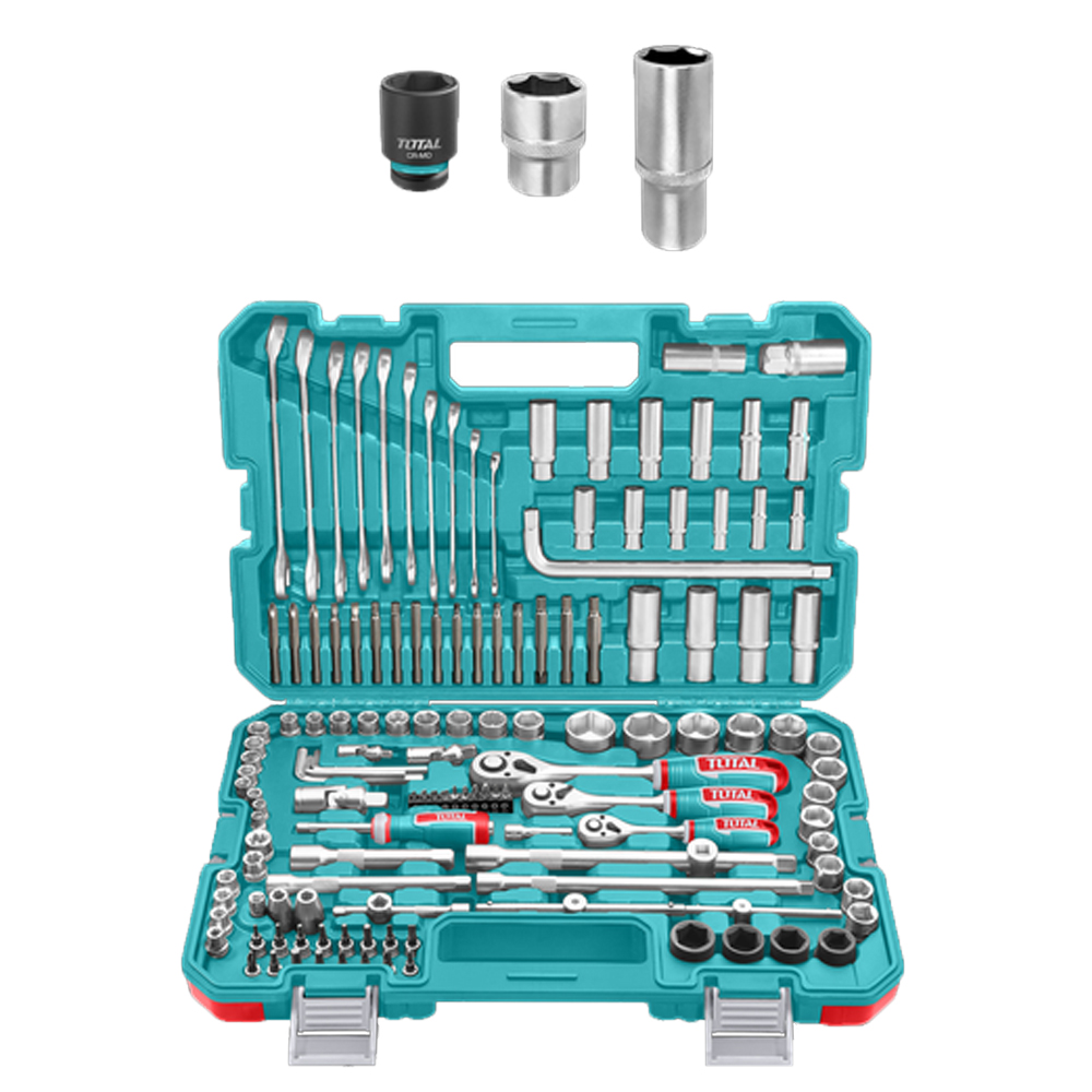 RACHE CON COPAS  1/2,1/4,3/8 X 139 PZS INDUSTRIAL SUPER TOTAL (THKTHP21396)