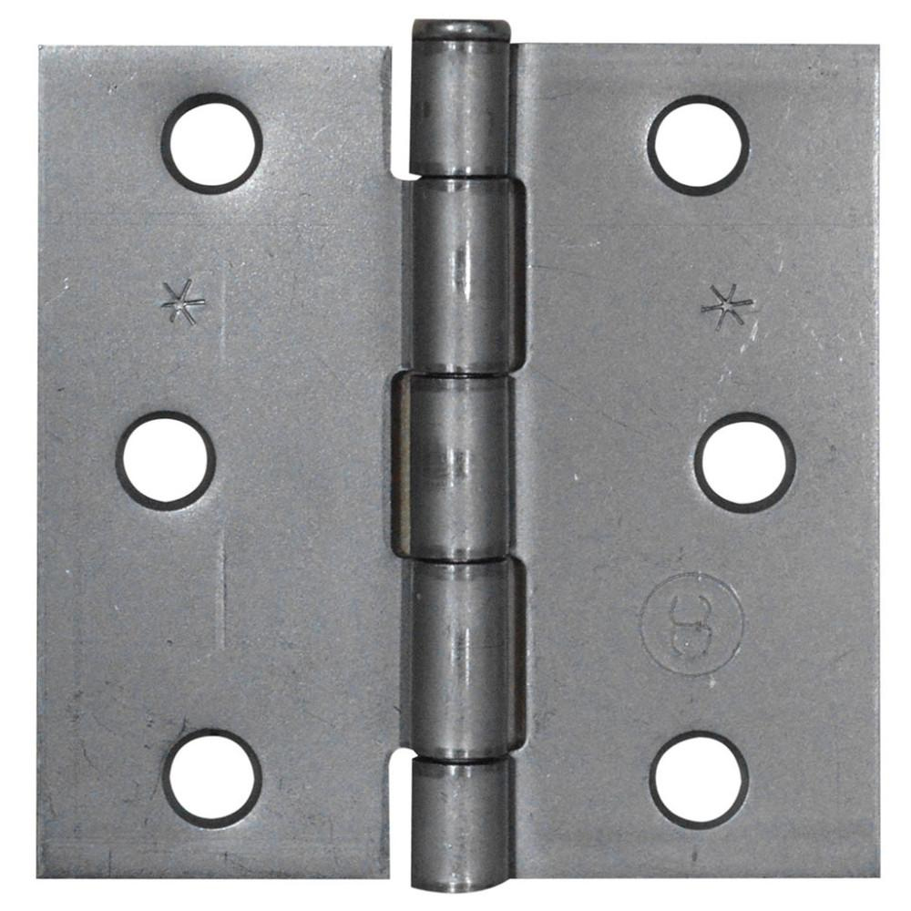 BISAGRA NUDO CABEZA PLANA GRIS PIZARRA 3X3 C-16 (X12 PARES) (PUERTA) (T1106-0231)