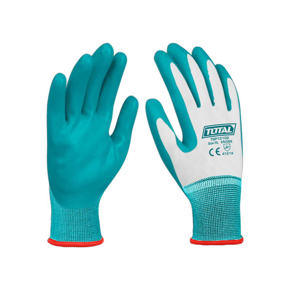 GUANTE DE NITRILO  XL SUPER TOTAL (TSP12102)