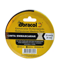 CINTA ENMASCARAR ABRACOL 18MMX40MTS