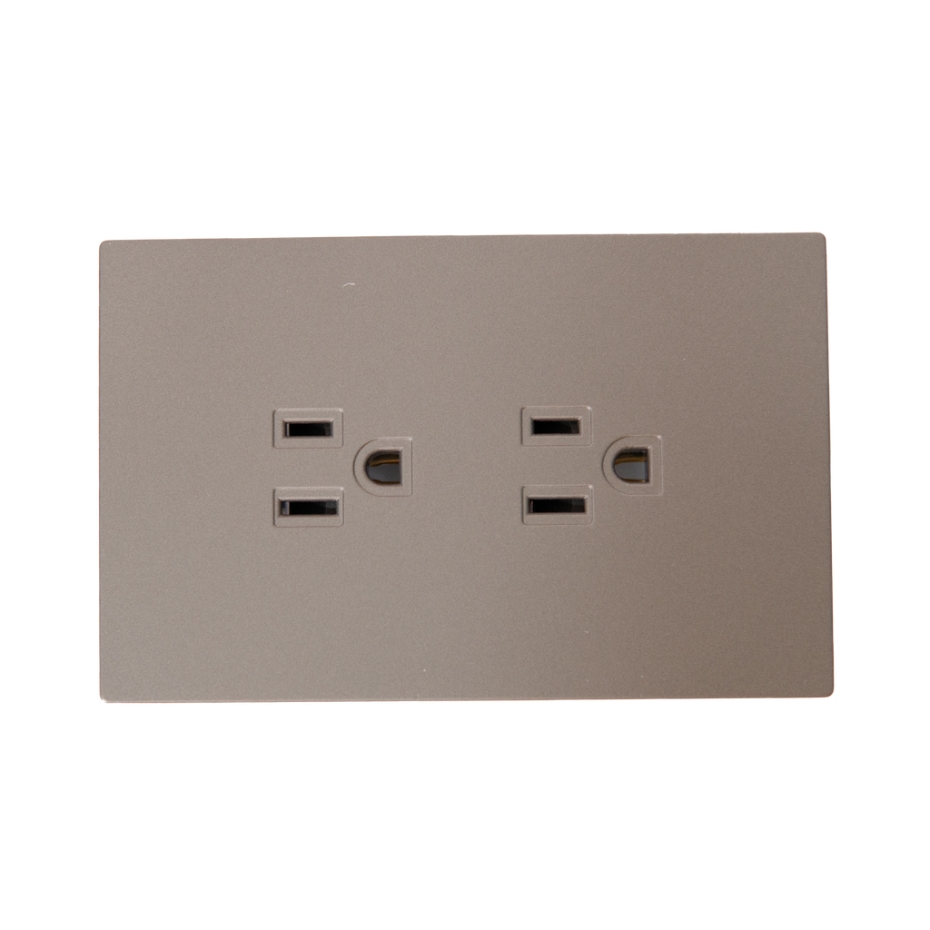 TOMA DOBLE TERRA GRIS UDUKE (V8-014)