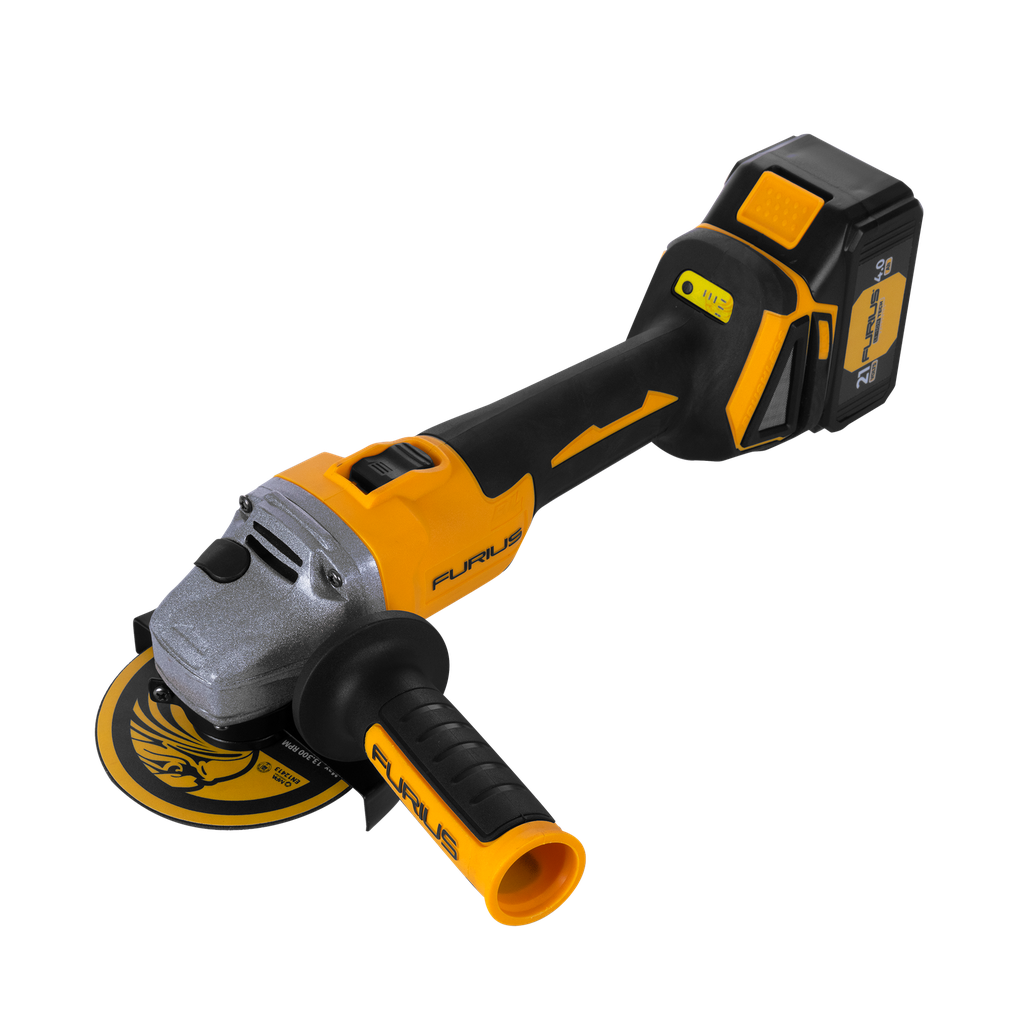 PULIDORA 4 1/2 INALAMBRICA 21V 1 BATERIA 8000 RPM FURIUS (FAG21B)