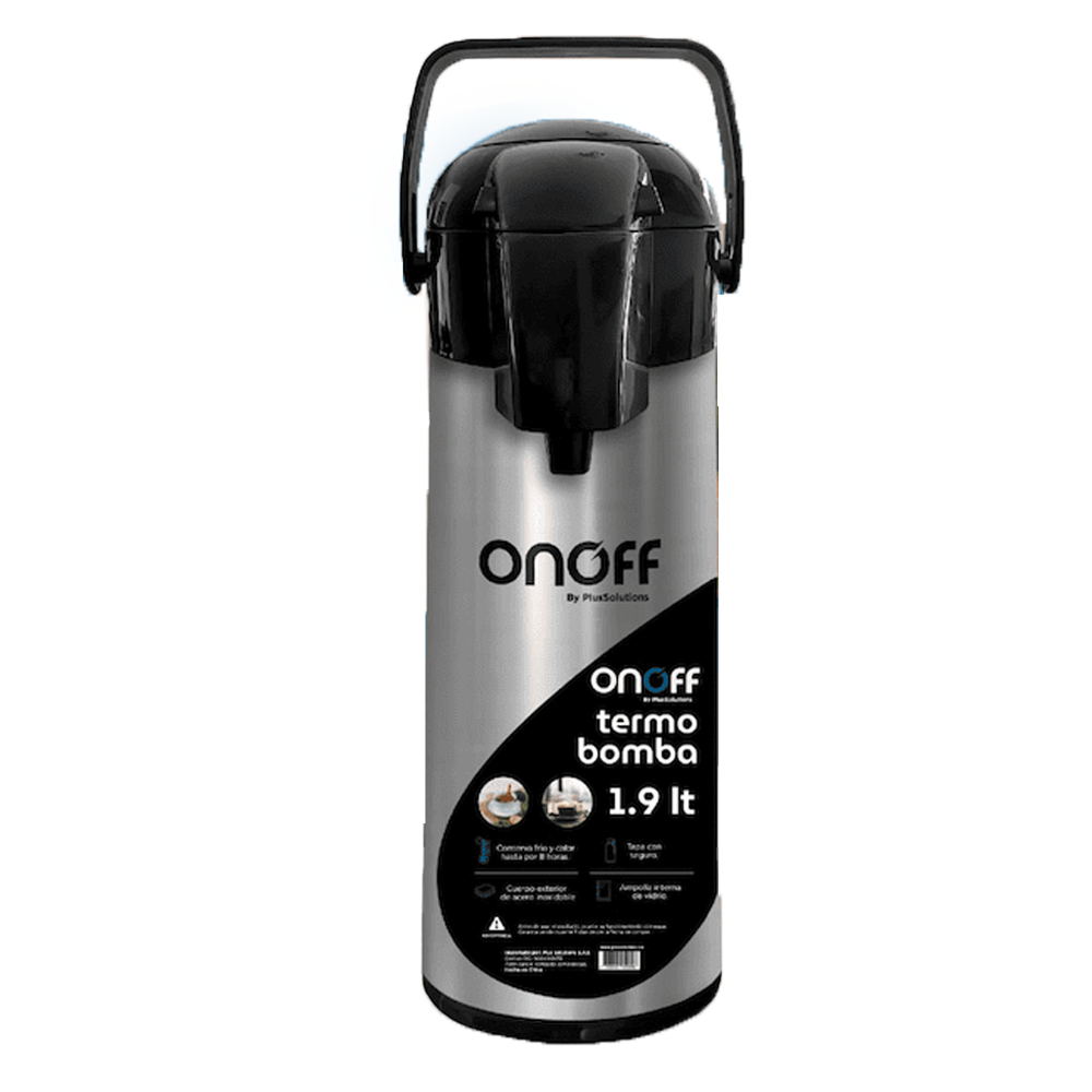 TERMO BOMBA ACERO 1,9L ONOFF PS PLUS (RP1970)