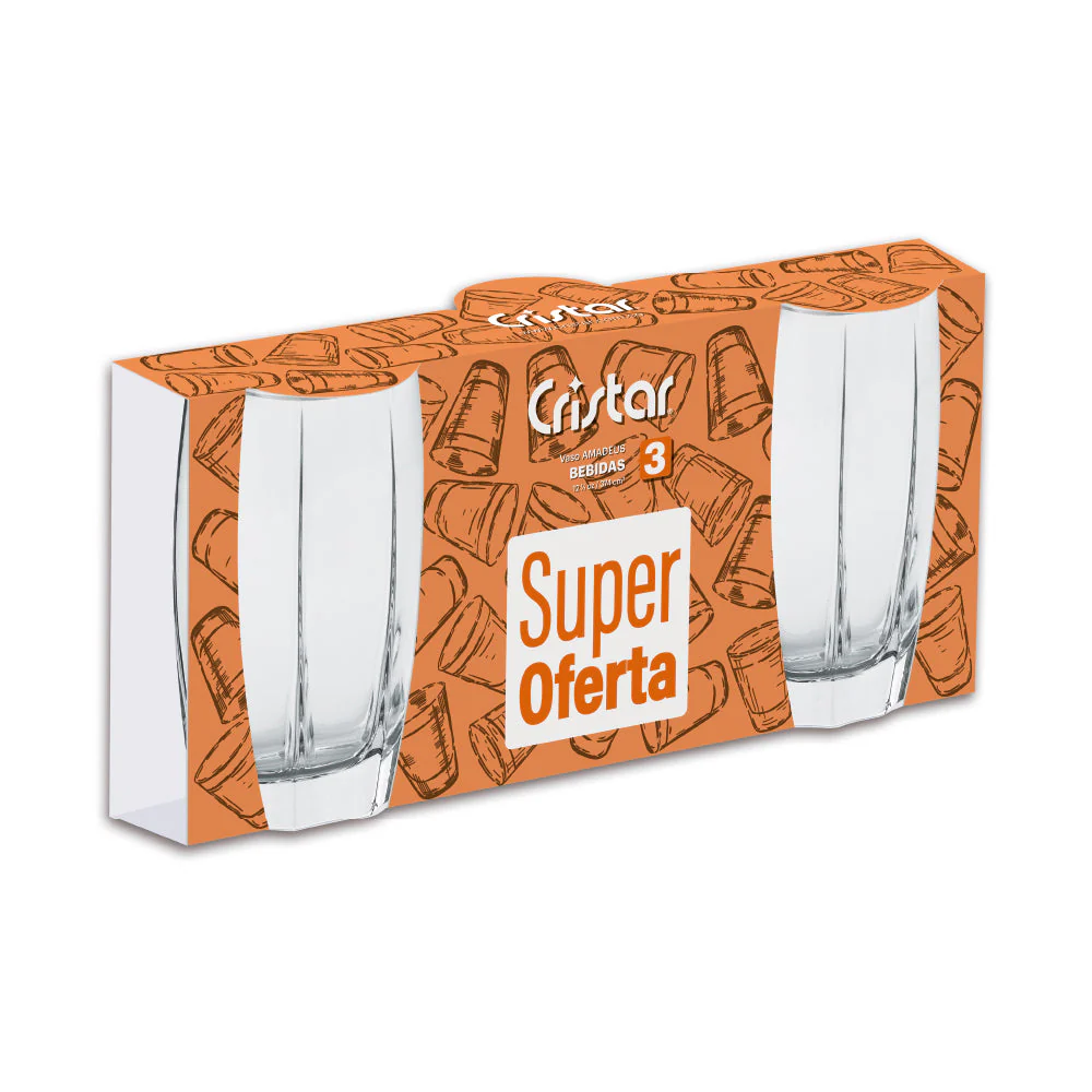 VASO CRISTAL AMADEUS 0400C3 JL20 CRISTAR (10025633)