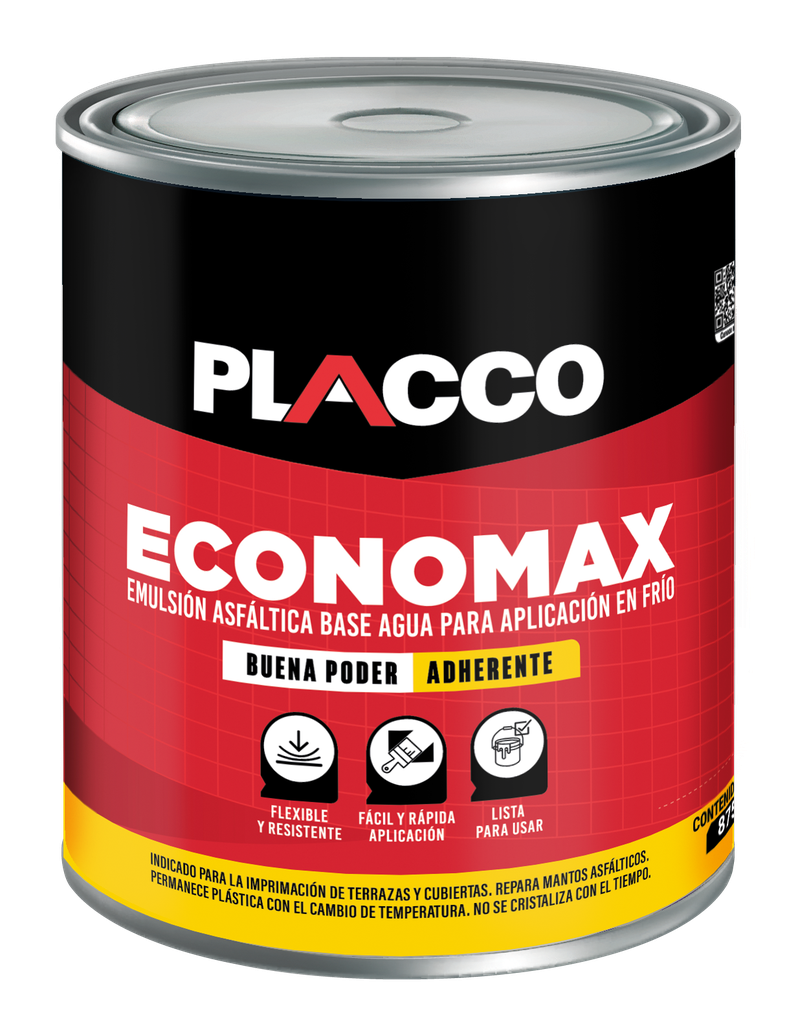 PLACCO EMULSION ECONOMAX 1/4 (IMPERMEABILIZANTE ASFALTICO) (92201414)