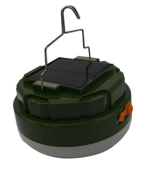 BOMBILLO LED RECARGABLE CON PANEL SOLAR 100W (PAC4470)