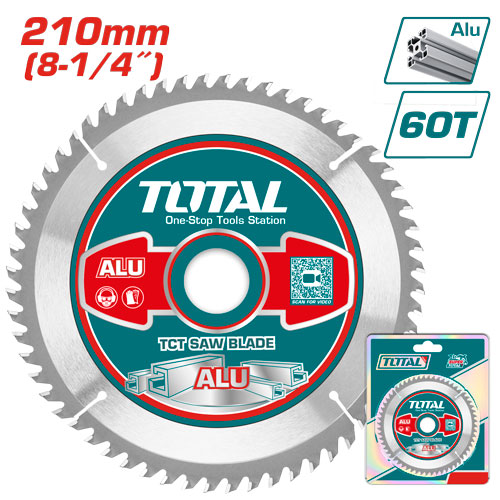 DISCO CORTE ALUMINIO  8-1/4" INDUSTRIAL TOTAL (TAC233523)