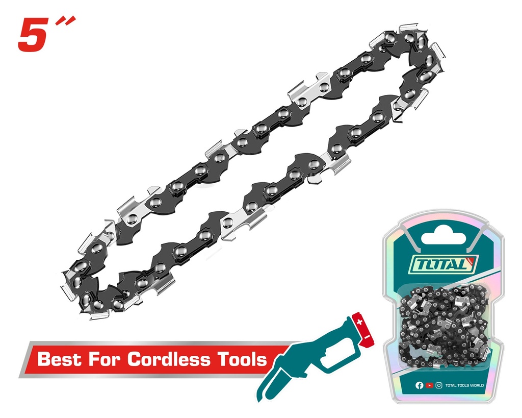 CADENA PARA MOTOSIERRA 5" INDUSTRIAL TOTAL (TGTSC50501)