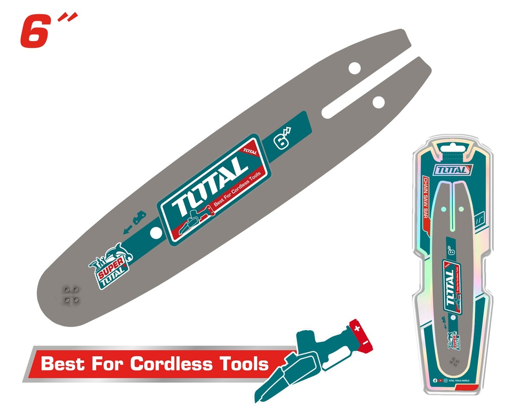 ESPADA PARA MOTOSIERRA 6" INDSUTRIAL TOTAL (TGTSB50601)