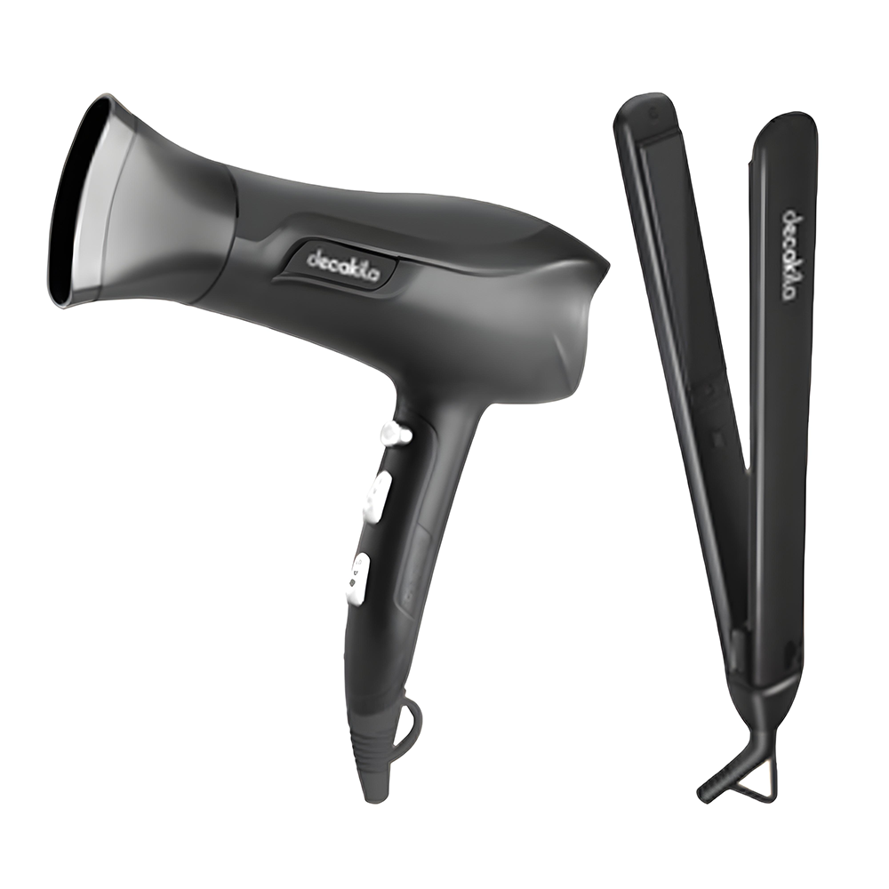 COMBO  DE PLANCA  Y SECADOR  120V DECAKILA (KUHS041B)