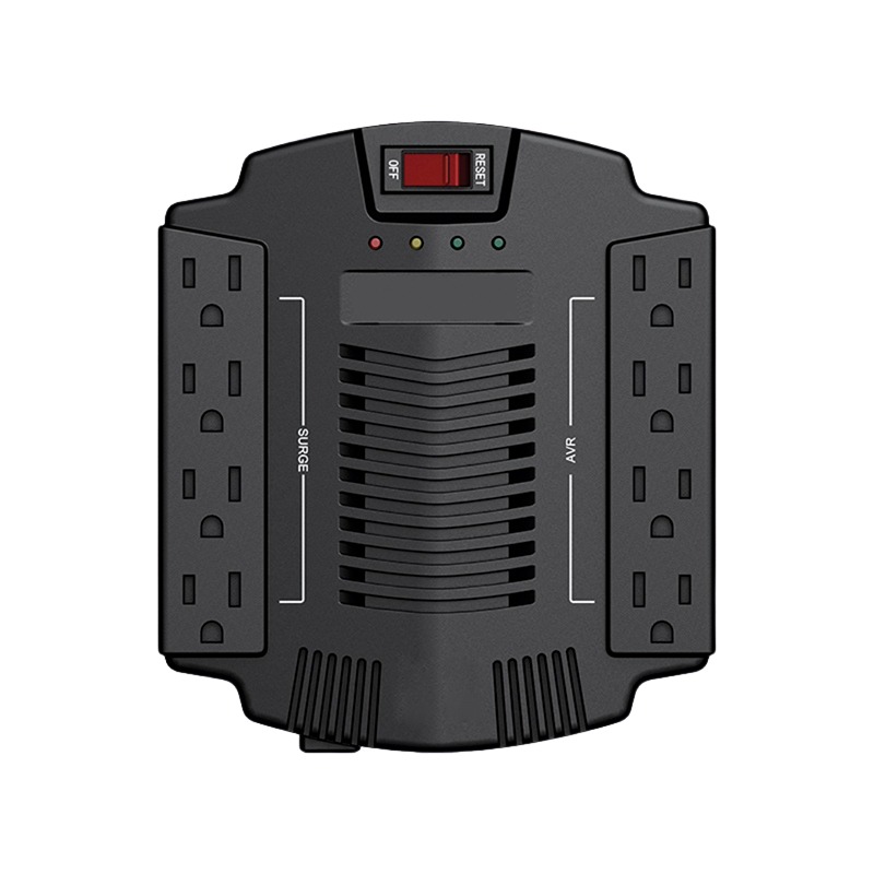 REGULADOR AUTOMATICO DE VOLTAGE 1000 VA 8 SALIDAS SEL  (21161)