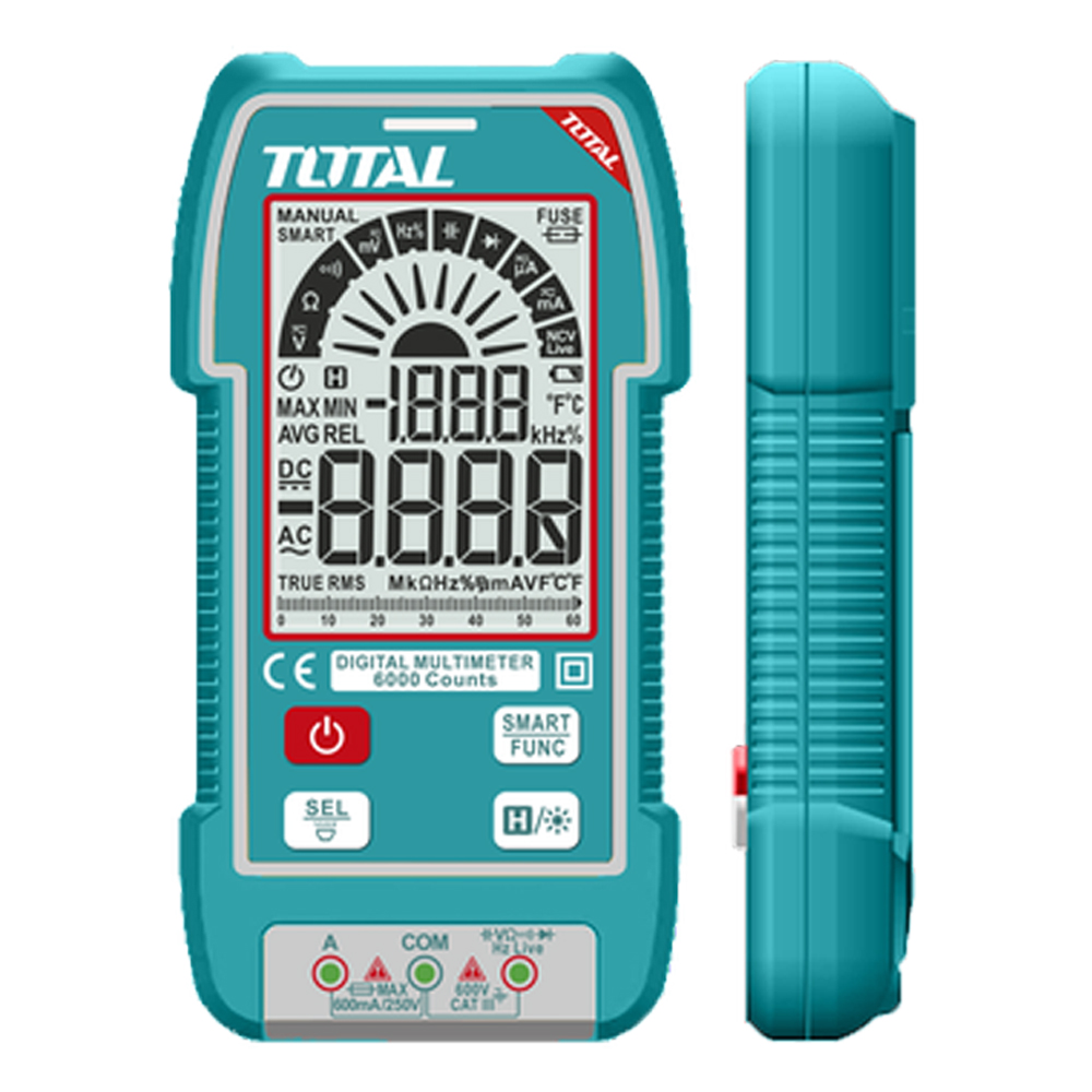 TESTER DIGITAL 600V 600 CONTEOS RMS INDUSTRIAL TOTAL (TMT516004)