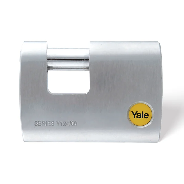 CANDADO YALE ANTI CIZALLA CORTINA CROMADO 70MM (8407)