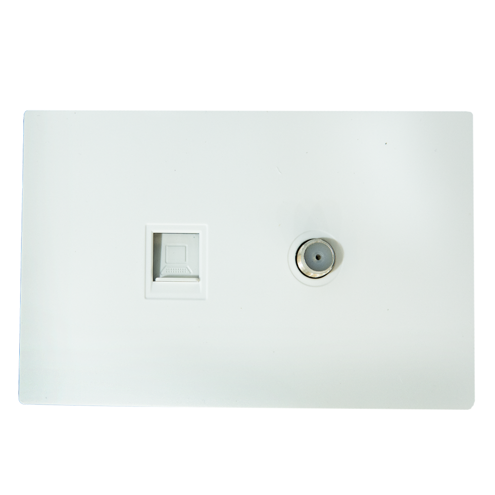 TOMA TV + TOMA INTERNET TERRA BLANCO UDUKE (V7-037)