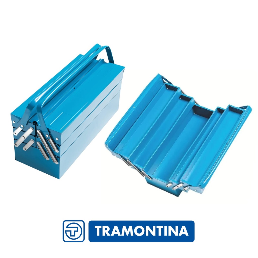 CAJA HERRAMIENTA METALICA 53 X 22 X 31 CM TRAMONTINA (43800005)