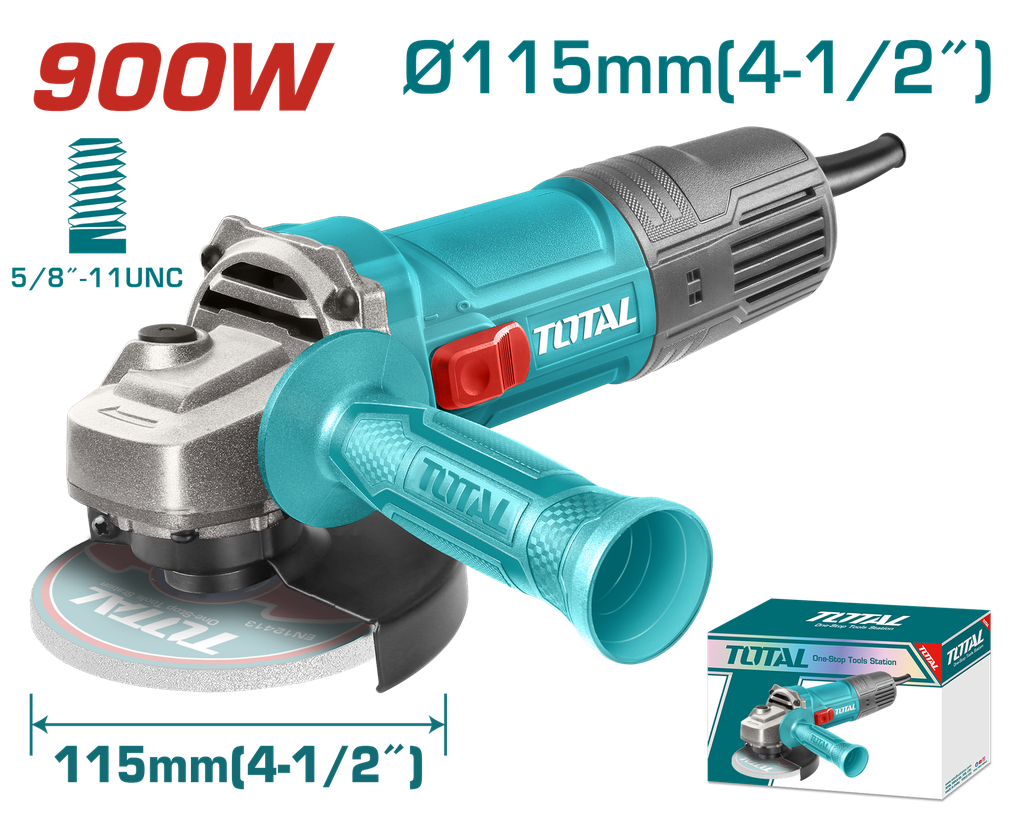 PULIDORA 4/12" 900W VELOCIDAD VARIABLE INDUSTRIAL TOTAL (UTG1091155653)