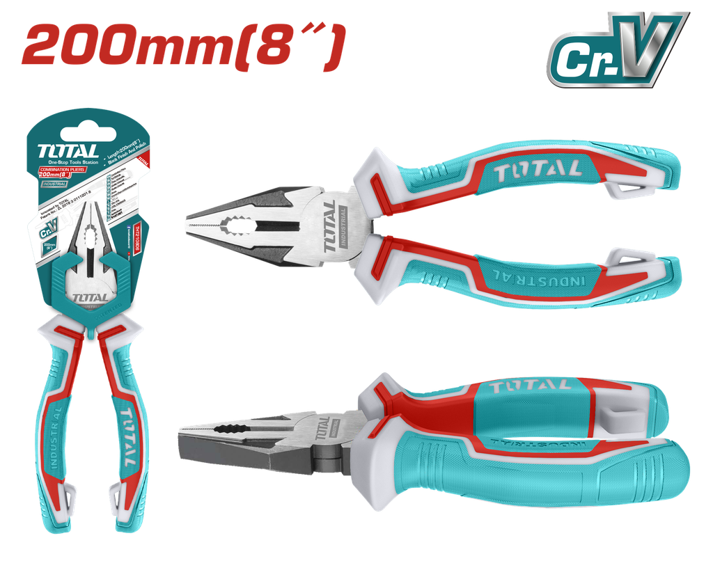 ALICATE 8" INDSUTRIAL CROMO VANADIUM TOTAL (THT210806)