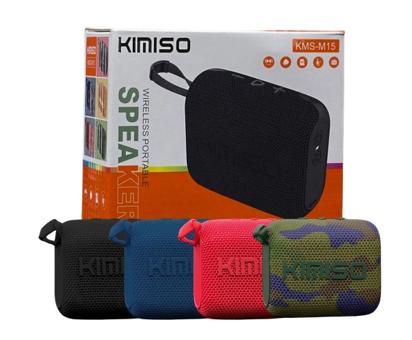 PARLANTE BLUETOOTH PORTATIL KIMISO (KMS-M15)