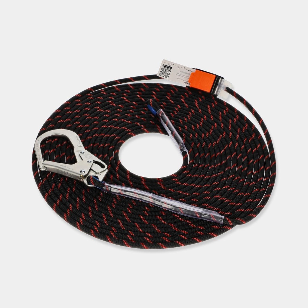 LINEA DE VIDA 13MM X 30 METROS CON GANCHO ESTRUCTURERO EP (1130-30G)   