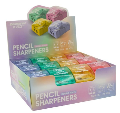 SACAPUNTAS CUADRADO DOBLE AH ROYAL (PAC4865)