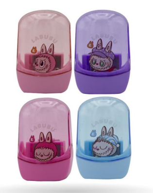 SACAPUNTAS REDONDO DOBLE ESTAMPADO AH ROYAL (PAC4859)